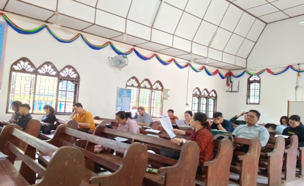 Sosialisasi SIAT GKPS di Distrik X